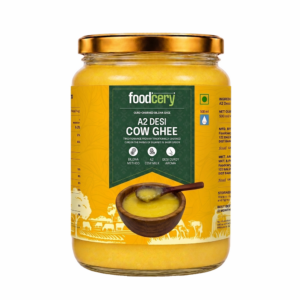 Bilona-Churned A2 Cow Ghee - 500ml Jar
