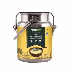 Bilona-Churned Desi Buffalo Ghee - 2.5L Dolchi
